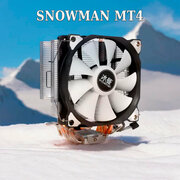 Кулер для процессора Snowman MT4 1 вентилятор без подсветки
