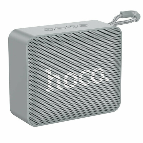 Колонка беспроводная HOCO BS51 5 Вт Bluetooth 51 TF AUX 1200 мАч 4 часа серый 146100₽