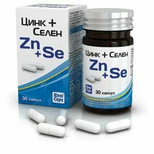 Цинк + Селен Zn+Ce 25 мг. 30 капс.