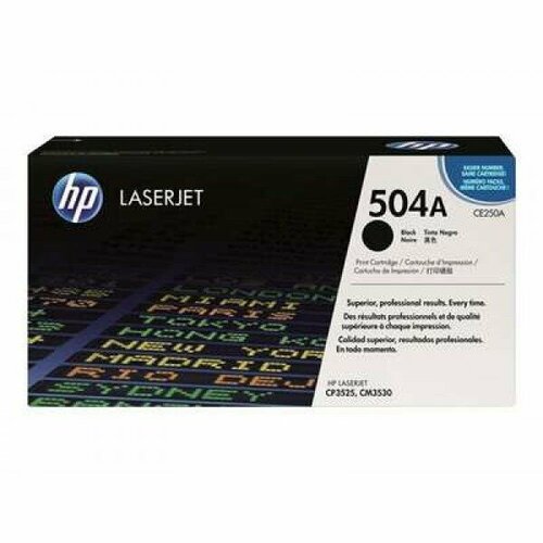 CE250A HP 504A Картридж для НР Color LaserJet CP3520/ CP3525/ CM3530 Black (5000стр.)