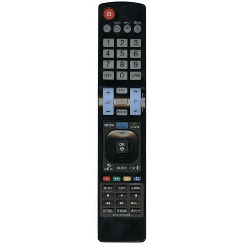 пульт lg akb73756504 оригинальный Пульт для LG AKB73756504 Uni LED TV 3D SMART (черный)