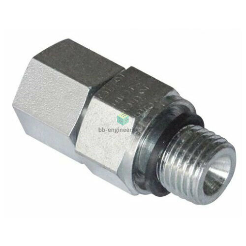 600518 CAST - Фитинг прямой в сборе с гайкой, G1/2