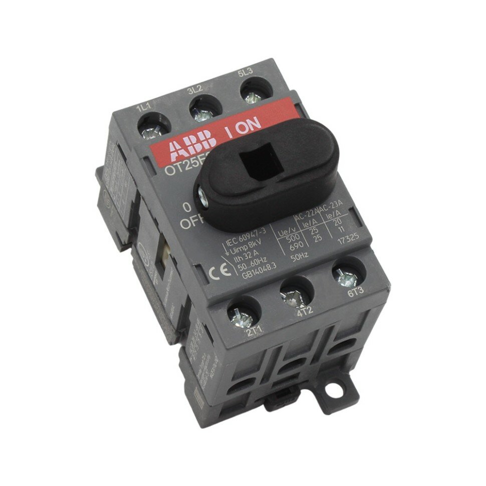 ABB OT25F3 1SCA104857R1001 Рубильник 25A 3P