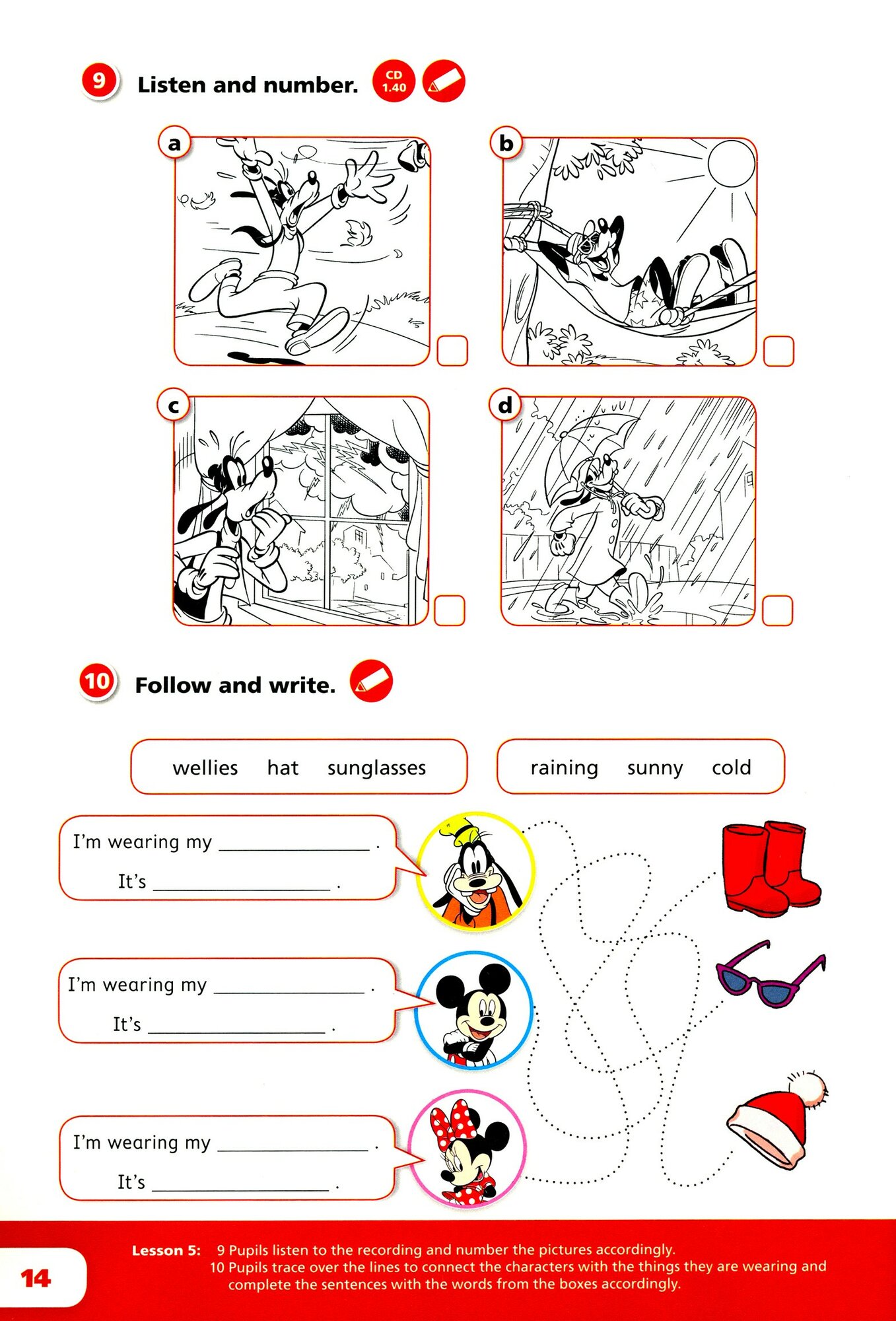 New English Adventure. Level 2. Activity Book + Songs CD - фото №2