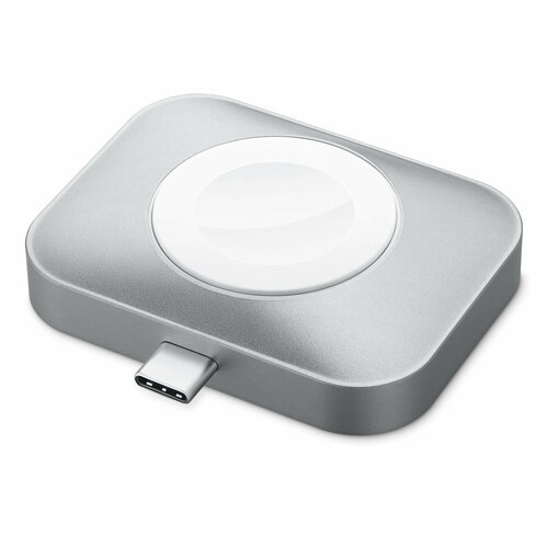 Беспроводное зарядное устройство Satechi USB-C 2 in 1 Wireless Charging Dock для Apple Watch и Apple AirPods - Цвет: серый космос зарядное устройство satechi magnetic charging dock для apple watch