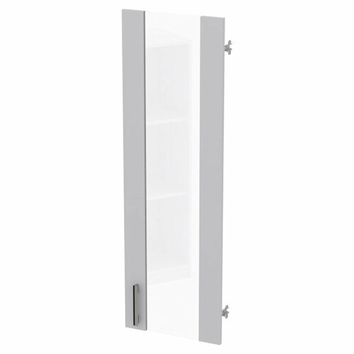 Дверь Меб-фф Дверь в рамке ДВ-62С-17МВ Серый стекло прозрачное 2595₽