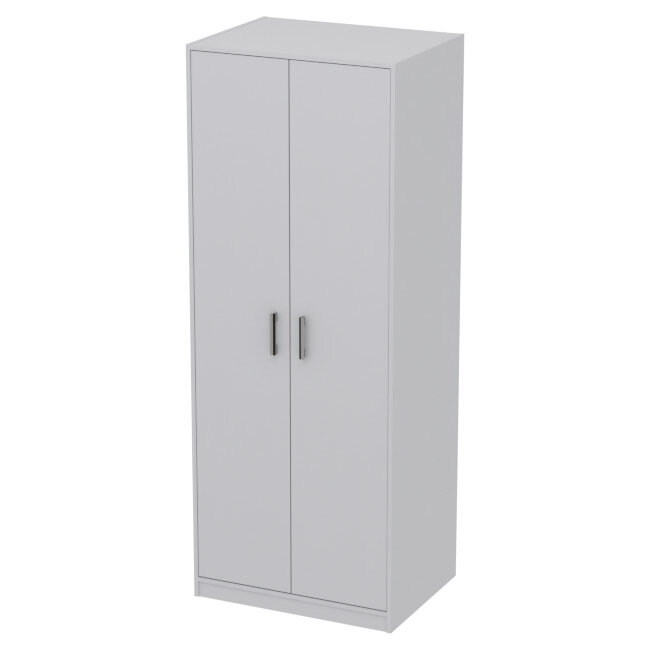 Шкаф Меб-фф Офисный шкаф для одежды ШО-6+С-17МВ цвет Серый 77/58/200 см