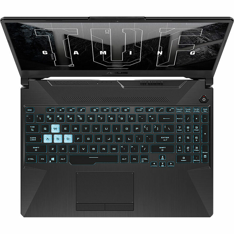 Ноутбук ASUS TUF Gaming A15 FA506NF-HN060 90NR0JE7-M00550 (AMD Ryzen 5 7535HS 3.2GHz/16384Mb/512Gb SSD/nVidia GeForce RTX 2050 4096Mb/Wi-Fi/Cam/15.6/1920x1080/DOS)