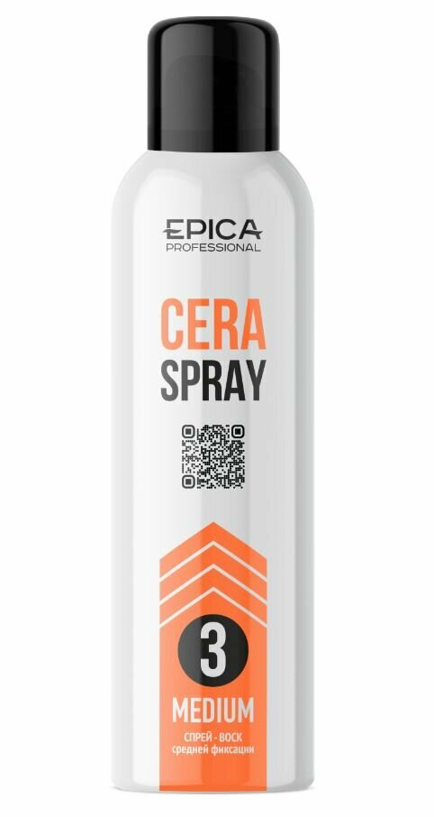 EPICA PROFESSIONAL, Спрей-воск средней фиксации 3 «MEDIUM», 150 мл.