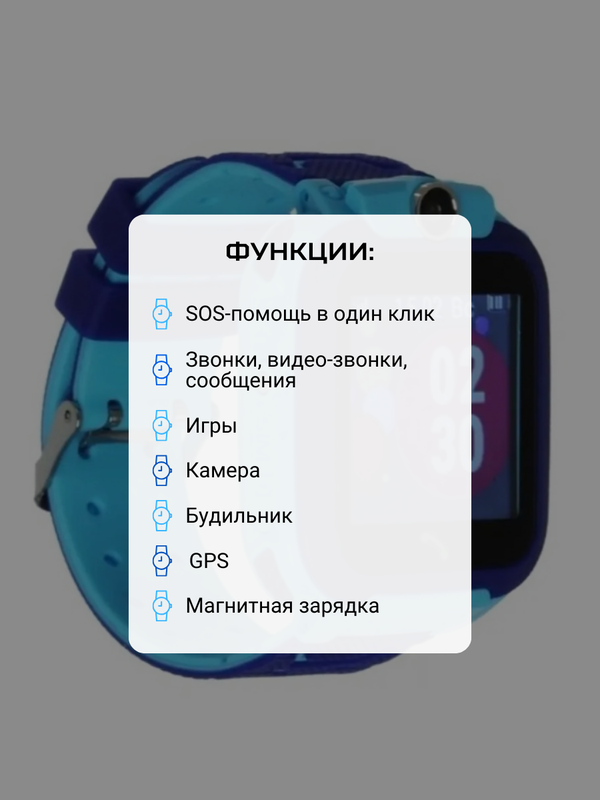 Детские Смарт часы с GPS .