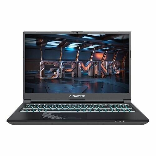 Ноутбук Gigabyte G5 Core i7 13620H 16Gb SSD512Gb NVIDIA GeForce RTX4060 8Gb 15.6 IPS FHD (1920x1080) Free DOS black WiFi BT Cam (KF5-H3KZ353SD)