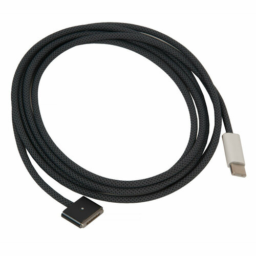 Зарядный кабель USB-C to MagSafe 3 для MacBook, 2 метра, Midnight (Темная ночь)