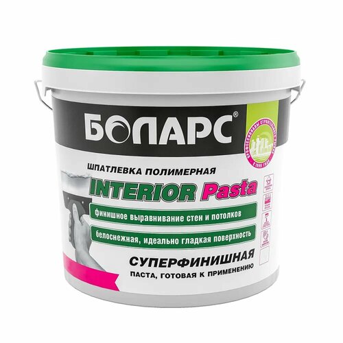 Шпатлевка полимерная Боларс Interior Pasta 8кг 2050₽