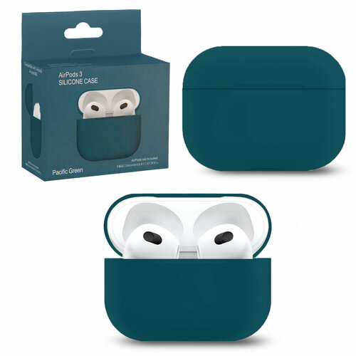 Чехол для наушников Apple AirPods 3 №18 pacific green