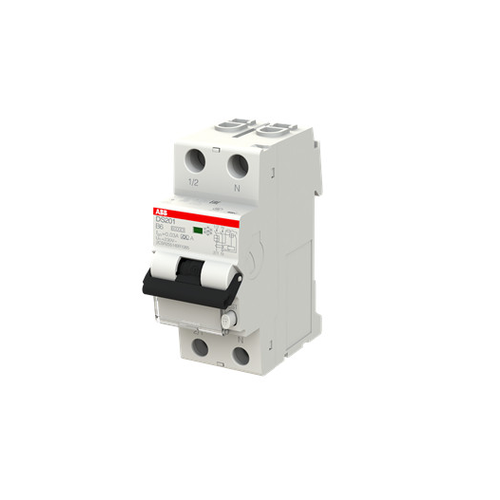 Выключатель автоматический дифференциальный DS201 B6 A30 (DS201 B6 A30) ABB 2CSR255180R1065