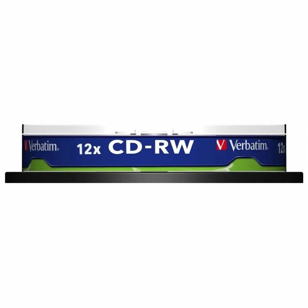 Диски CD-RW Verbatim 700Mb 12x SlimCase 5шт Color 43167 - фото №10