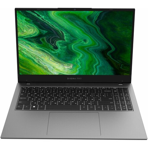 Ноутбук DIGMA PRO Fortis DN15P3-8DXW03 156 IPS Intel Core i3 1005G1 12ГГц 2-ядерный 8ГБ LPDDR4x 512ГБ SSD Intel UHD Graphics интегрированное Windows 11 Professional серый 3529400₽