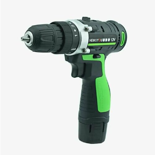 Дрель-шуруповерт HEMUYOU 12V HMY025 в кейсе 3998₽
