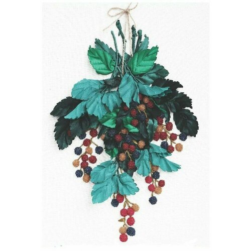 Ежевика ВЛ-1022 Любава Набор для вышивания 26 х 41 см Вышивка лентами 1802₽