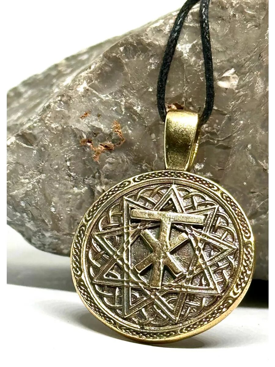 Подвеска Вербица, коричневый — фото 1