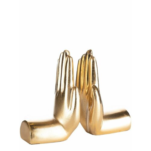 15333 Набор из 2-х металлических подставок для книг Ладони h 17 20х8 см 17977₽