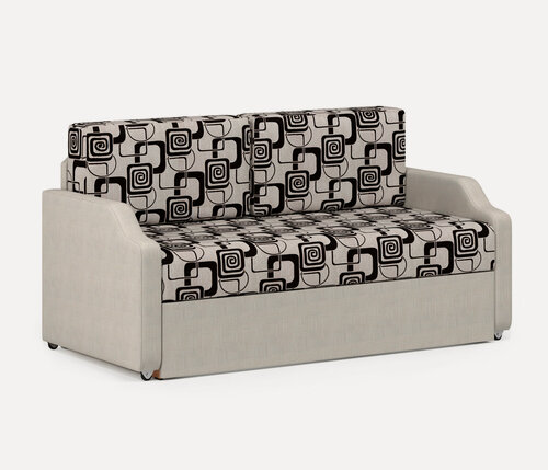 Изображение товара Диван Малыш раскладной механизм 148х69х66 см шенилл бежевый ромб