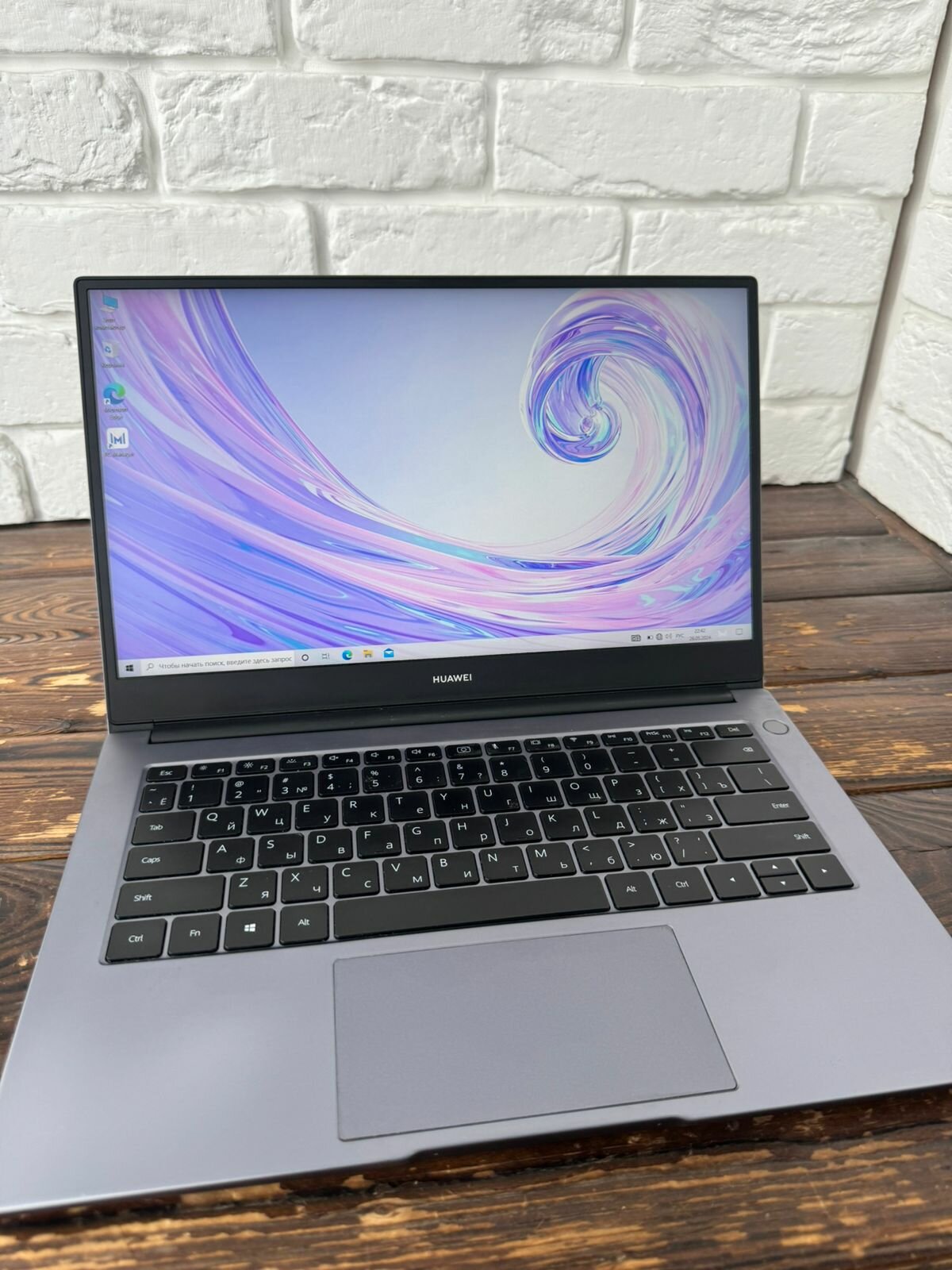 Ноутбук Huawei MateBook D 14 Nbl-WAQ9R AMD Ryzen 5 3500U 2.1ГГц, SSD 512 gb, RAM 8 gb, AMD Radeon Vega 8 серый FullHD IPS