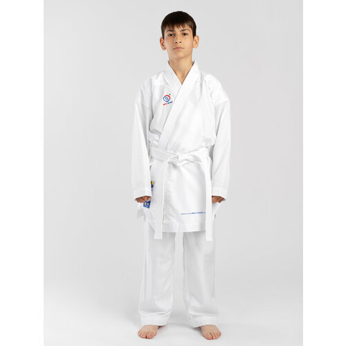 Кимоно для карате BEST SPORT, сертификат WKF, размер 150, белый
