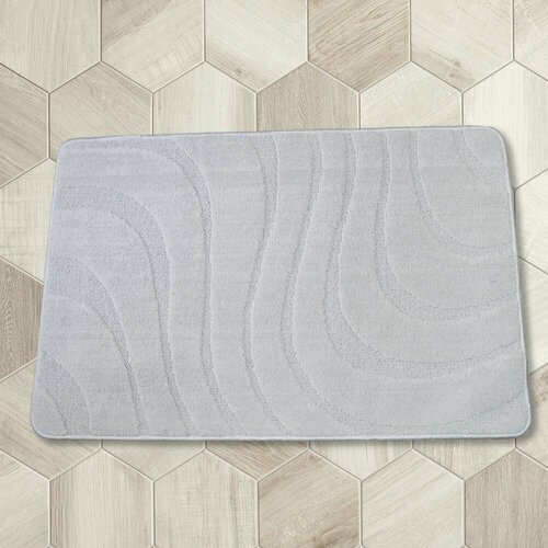 Коврик 60*90 см светло-серый