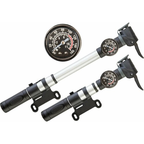 Насос ручной M25B-01A STELS алюминиевый с маноментром серебристо-чёрный 200мм item110 154000₽