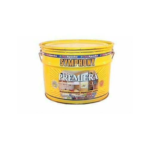 Краска вэ SYMPHONY премьера С шелкмат 109л мет0_95кг 1338₽