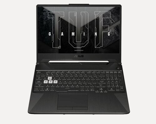 Изображение товара ASUS TUF Gaming A15 FA506NC-HN101 Игровой ноутбук 15.6", AMD Ryzen 5 7535HS, RAM 16 ГБ, SSD 512 ГБ, NVIDIA GeForce RTX 3050 для ноутбуков (4 Гб), Без системы, (90NR0JF7-M008C0)