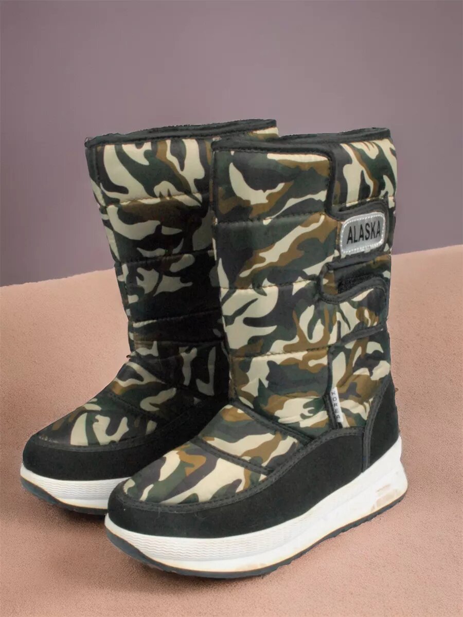 фото Эва обувь сапоги утепленные с мехом