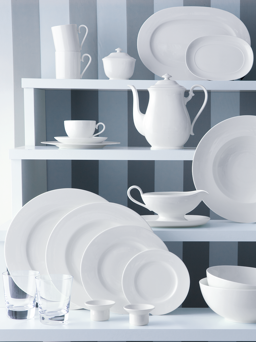 Сахарница с крышкой, 240 мл, Royal, Villeroy & Boch, Костяной Фарфор — фото 1