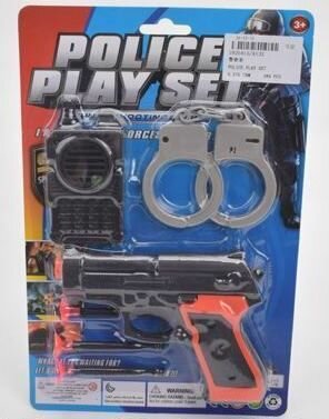 Набор полицейского с рацией в блистере