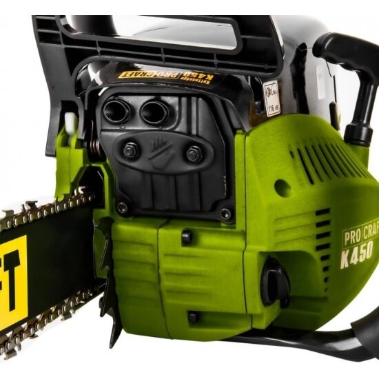 Обзор: Бензопила ручная Procraft K450 (две шины, две цепи,45/40)
