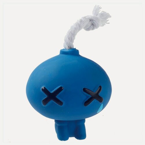 Изображение товара Латексная игрушка-бомбочка для собак Japan Premium Pet в форме инопланетянина для чистки зубов. Для миниатюрных и мелких пород