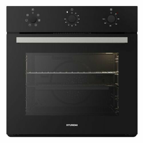 Духовой шкаф Hyundai HEO 6230 BG черное стекло 19595₽
