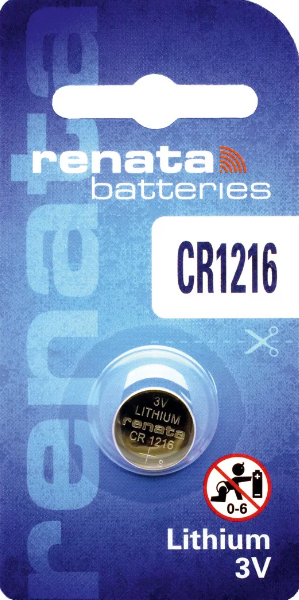 Батарейка RENATA CR1216 BL1