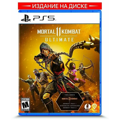 Игра Mortal Kombat 11 Ultimate для PS5 диск русские субтитры 6000₽