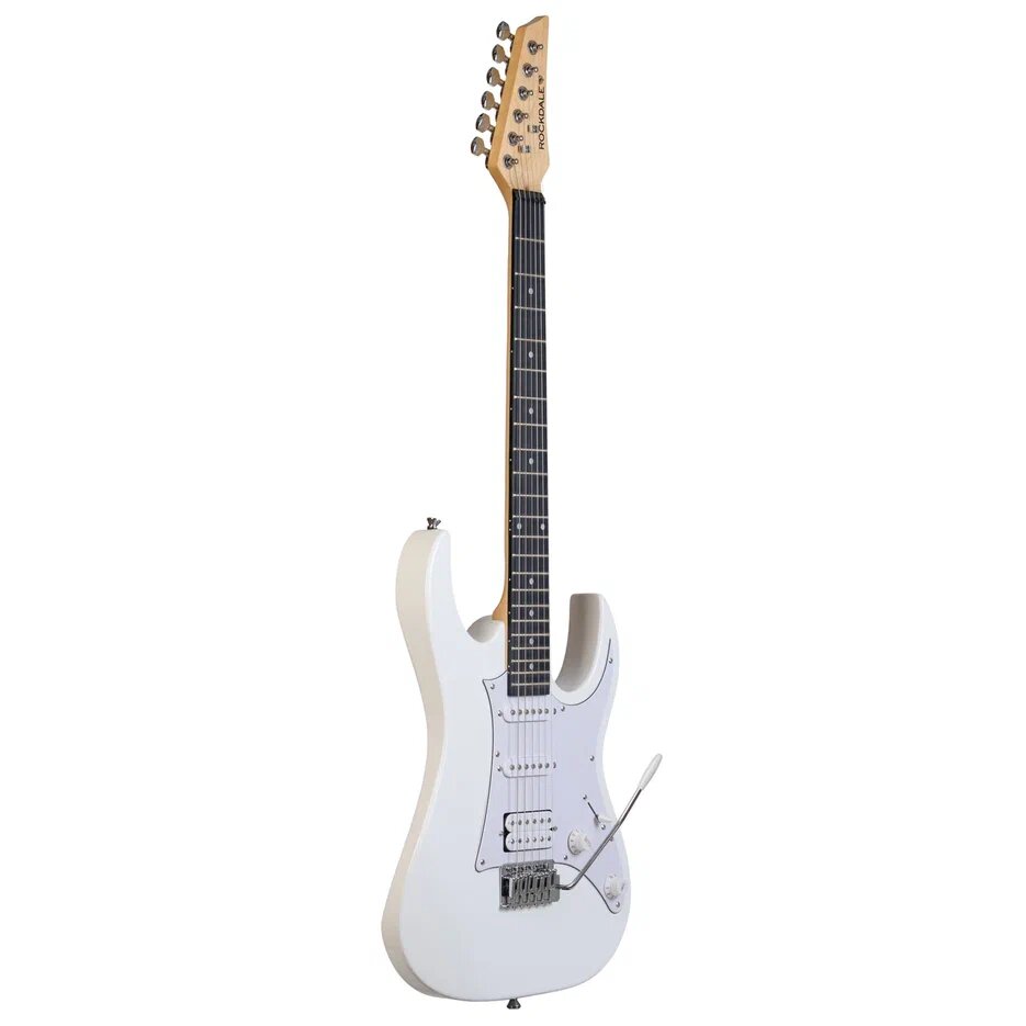 ROCKDALE Akira HSS Snow White электрогитара, цвет белый — фото 1