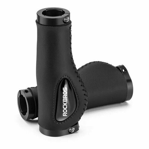 Грипсы ROCKBROS с замком, кожанные