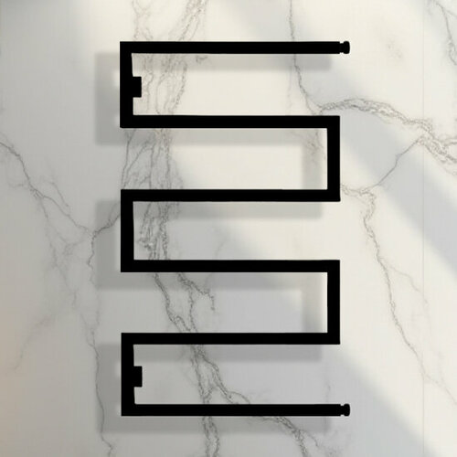 Moda-Quadro-2 120х50 см Полотенцесушитель водяной Черный 31760₽