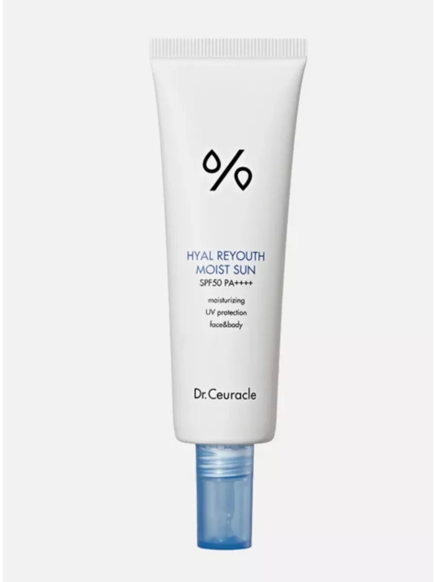 Солнцезащитный крем-гель для лица spf50+ DR. CEURACLE