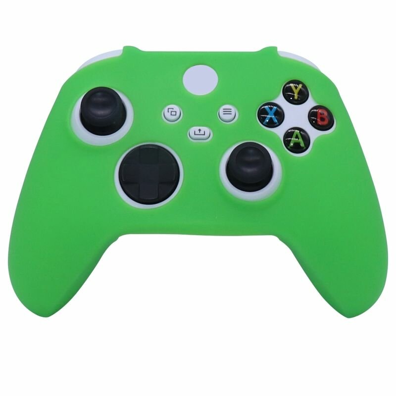 Мягкий силиконовый чехол для контроллера Xbox Series X/S, защитная кожа, геймпад, резиновые ручки большого пальца, крышка джойстика