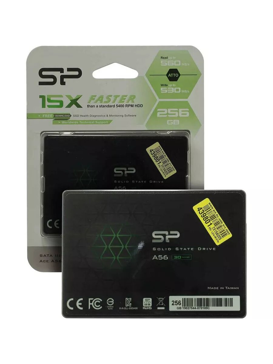 Твердотельный диск 1TB Silicon Power , 2.5", SATA III [R/W - 560/530 MB/s] TLC - фото №18
