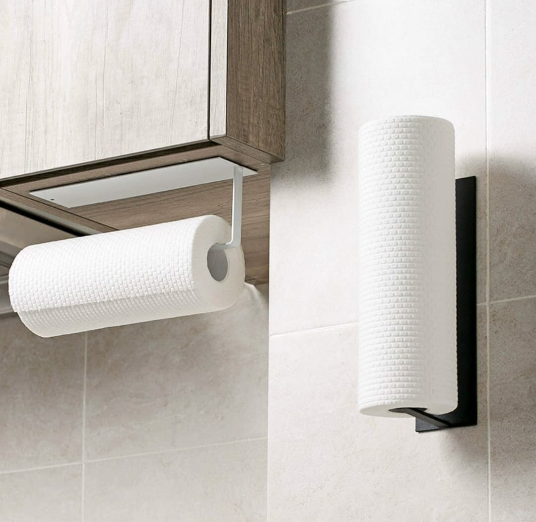 Изображение Держатель для бумажных полотенец, без сверления, без монтажа