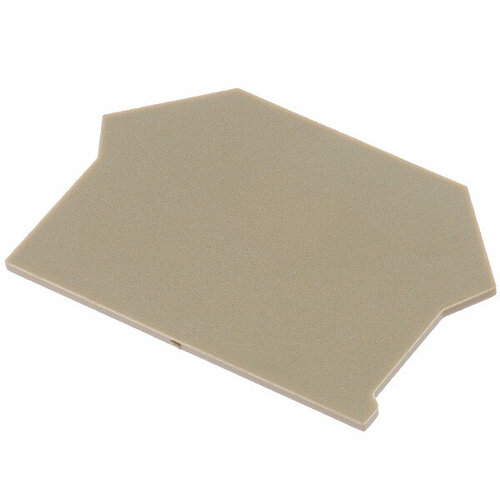 Торцевой изолятор AP2,5-10BG бежевая для клемм SRK 2,5/2A-SRK 10/2A RK 2,5-4 | RK 6-10, TSK, FF, SF сечением 2,5-10мм2 Conta-Clip 2001.2