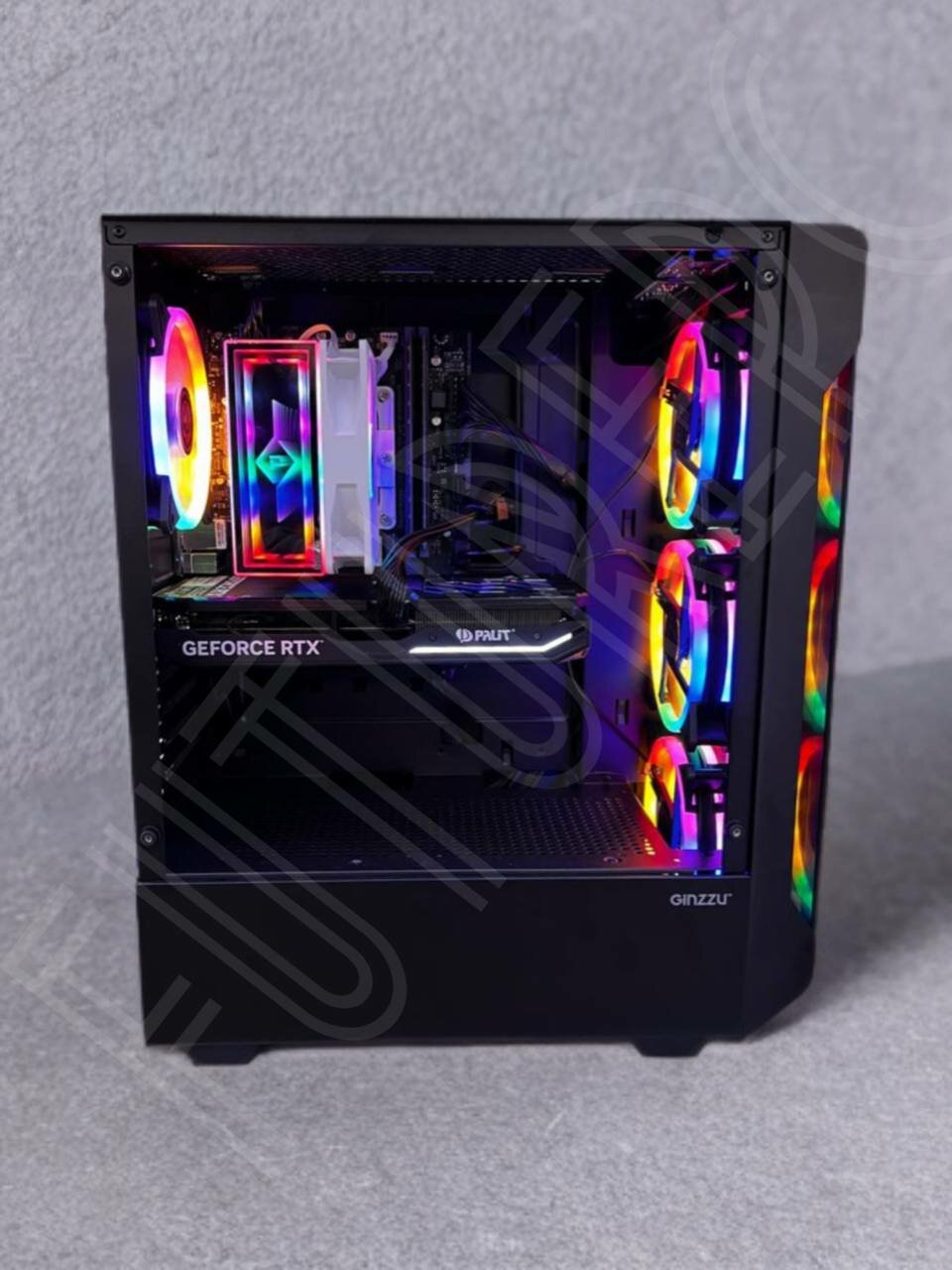 Игровой компьютер Intel i5 13400f, RAM 32 ГБ DDR 5, SSD 1000 ГБ, NVIDIA GeForce RTX 5070, Windows 10 Pro — фото 1