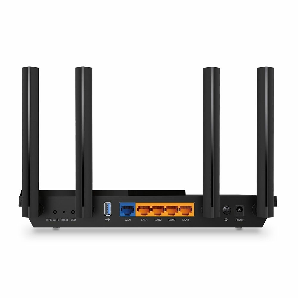 Wi-Fi Роутер TP-Link Archer AX55 гигабитный, AX3000, 5xRJ45 1Гбит/с, 1xUSB, двухдиапазонный, с поддержкой Mesh — фото 1